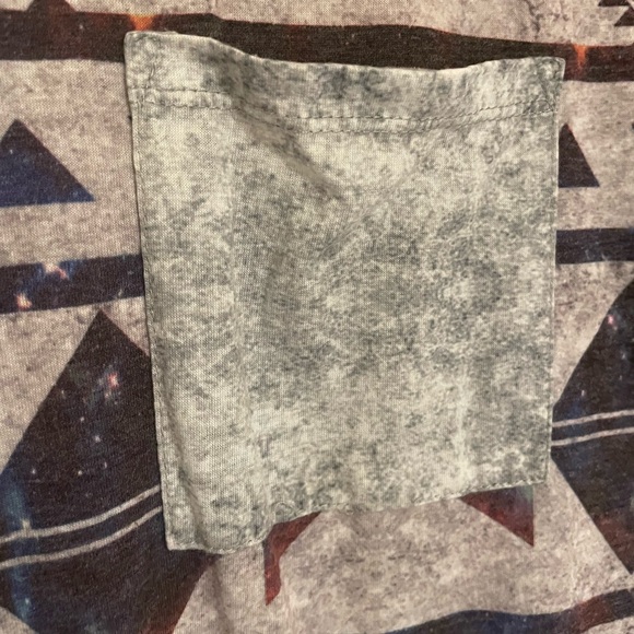 On the Byas • Cosmic Tribal Top with Pocket Shirt - Picture 4 of 5